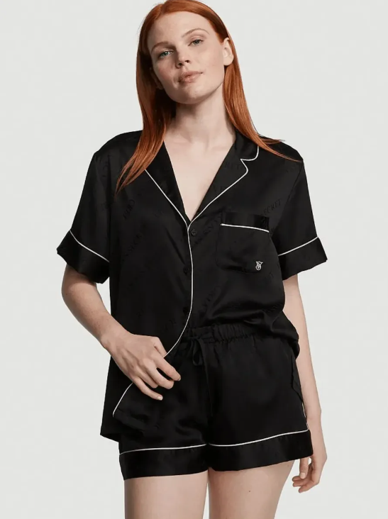 Pijama corto Negro | Victoria's Secret